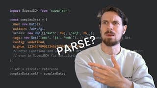 Why do we need JSON.stringify and parse?