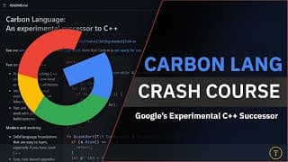 Carbon Lang First Look & Crash Course | Google&#39;s C++ Successor