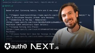 Build Your Own AI Music Assistant | Auth0 Next.js 15 Tutorial