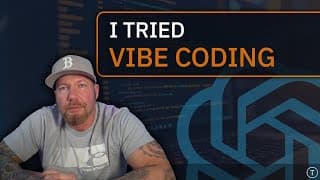 I Tried Vibe Coding - Here Are My Thoughts