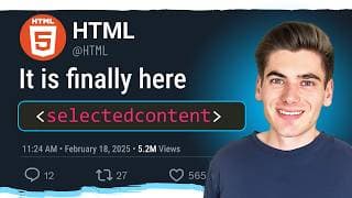 The New selectedcontent HTML Element Changes Selects Forever