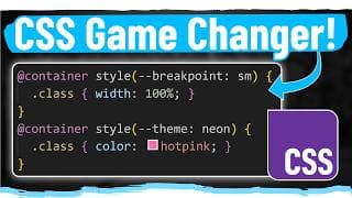 CSS Style Queries Have So Much Potential