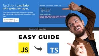 Don&#39;t be AFRAID of Typescript | A Guide For Beginners