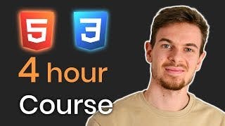 Learn HTML5 and CSS3 For Beginners - Crash Course